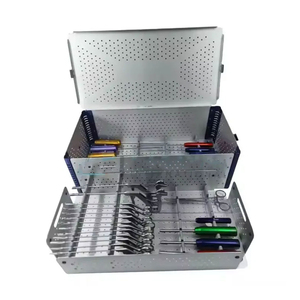 Juego de 20 instrumentos quirúrgicos manuales de acero inoxidable para cirugía neurológica de columna vertebral, herramientas quirúrgicas ortopédicas de alta calidad para columna vertebral - Product Image 6