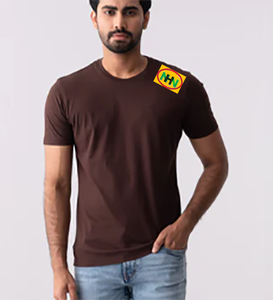 เสื้อยืดผู้ชายไซส์ใหญ่ ผ้าคอตตอนหนา 180 กรัม ระบายอากาศได้ดี แขนสั้นทรงโอเวอร์ไซส์ สกรีนโลโก้ตามสั่ง - Product Image 1