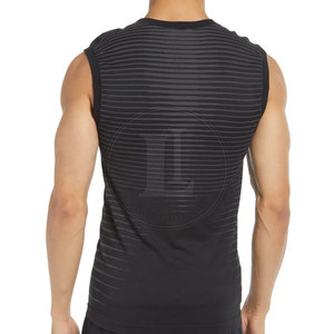 เสื้อกล้ามลำลองผู้ชายสำหรับออกกำลังกาย ผ้าฝ้าย 100% ระบายอากาศได้ดี ดีไซน์ล่าสุด ผลิตในปากีสถาน - Product Image 2