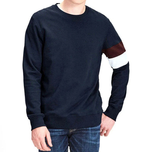 เสื้อสเวตเชิ้ตคอกลมผ้าฝ้าย 100% สำหรับผู้ชาย สวมใส่ได้ทุกวัน ผ้าฟลีซเนื้อนุ่ม ทรงโอเวอร์ไซส์ สไตล์ลำลอง สตรีทแวร์ ทรงปกติ มีซับใน - Product Image 5