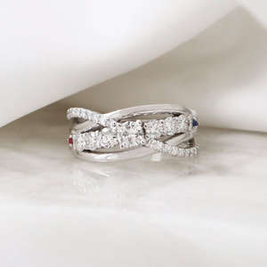 IGI/GIA Lab Grown Cut Diamond Vintage 14K Amarillo Boda/Anillo de compromiso Unisex Party-Worthy Anniversary Fine White Gold Ring - Product Image 1