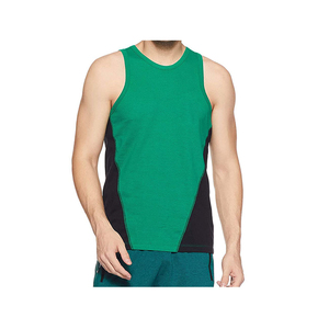 Débardeur de sport 100 % coton respirant pour homme, idéal pour la musculation, tricoté - Product Image 1