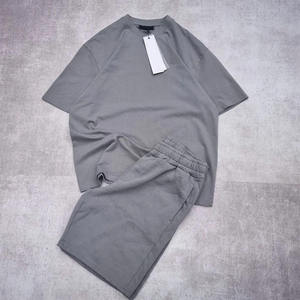 Top selling design Men Personality Sport <b>Set</b> Summer 2 Piece <b>Set</b> Short Sleeve T Shirts and Shorts Stylish Casual Summer <b>Set</b> - Product Image 1