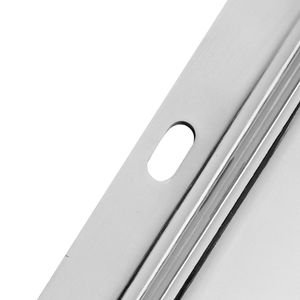 Cintres métalliques chromés à ressorts droits, espacement des boulons de 2,5 po, robustes, pour pare-boue de semi-remorques, 1 paire - Product Image 3