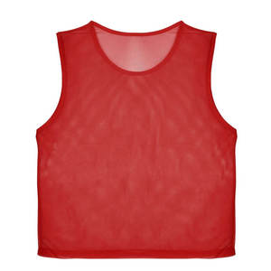 Chaleco de Entrenamiento de Fútbol 100% Poliéster, Personalizable para Equipos, Reversible, de Malla, para Adultos - Product Image 4