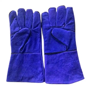 Guantes de Seguridad de Cuero Vacuno con Malla para Protección de Manos, Ropa de Trabajo, Bomberos, Chaqueta de Trabajo Industrial - Product Image 6