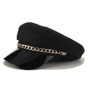 Tailor-Made <b>Vintage</b> Wear Fiddler <b>Cap</b> Custom Factory Manufacturer Fully Custom Wool Blend Fiddler <b>Cap</b> High Street Brand Supply - Product Image 2