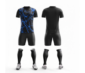 Uniforme de Fútbol Personalizado de Alta Calidad – Sublimación Completa |   Tallas para Hombres, Mujeres y Jóvenes |   Ropa Deportiva Ligera de Secado Rápido para Entrenamiento - Product Image 5