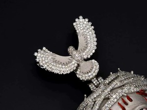 Pendentif Jésus en Moissanite style Hip Hop, entièrement serti, breloque Jésus 3D en argent sterling S925, pendentif tête de Jésus avec attache en forme d'oiseau pour homme - Product Image 3