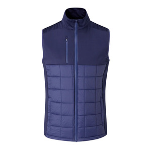 Nouveau gilet matelassé personnalisé, isolé et résistant à l'eau, pour usage extérieur, en taffetas, respirant, léger et coupe-vent - Product Image 5
