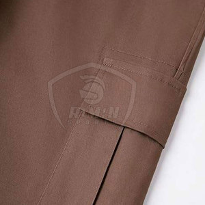 Plus Size Outdoor Use Men Cargo <b>Trouser</b> With <b>Drawstring</b> Workout Wear 100% Cotton Washed Cargo Men's <b>Trouser</b> - Product Image 5