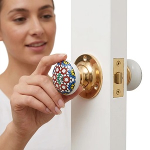 Modern Style <b>Ceramic</b> Door <b>Knob</b> and Round Cabinet Handle Eco-Friendly Multi-Function Durable Home Bar Furniture Decor - Product Image 4