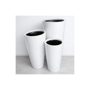 Macetas de Fibra de Vidrio de Alta Calidad, Resistentes a los Rayos UV, Duraderas, Ecológicas, de Diseño Moderno y Lujoso para Decoración del Hogar y Jardín - Product Image 1