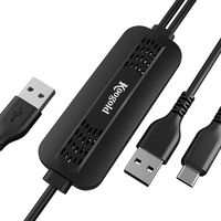 Nouvel arrivage : Module sans fil portable à faible latence avec prise en charge CarPlay, connexion USB, écran auto pour voiture, noir, Netflix/YouTube (1 an)