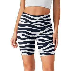 Short de course pour femme avec technologie Dry Fit pour le contrôle de l'humidité, taille extensible, extensibilité multidirectionnelle et sublimation - Product Image 3