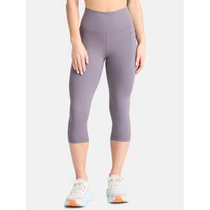 เลกกิ้งคาปรีเอวสูงสำหรับผู้หญิง ผลิตโดย OEM เหมาะสำหรับออกกำลังกาย แห้งเร็ว ระบายอากาศได้ดี ผลิตจากโพลีเอสเตอร์ผสมอีลาสเทน มีกระเป๋า  ไซส์พลัส - Product Image 1