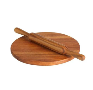เขียงไม้กระถินและไม้คลึงแป้งสำหรับทำขนม ราคาดีที่สุด - Product Image 2