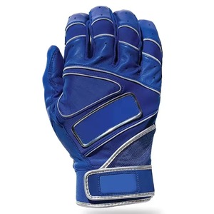 Gants de frappe de baseball en cuir de qualité supérieure, toucher doux, cuir respirant, forte adhérence, jeu en toute sécurité, ajustement confortable. - Product Image 5
