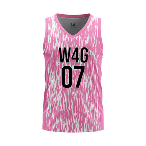 เสื้อบาสเก็ตบอลแบบยูนิเซ็กส์ที่สามารถปรับแต่งได้ ระบายอากาศได้ดี พิมพ์ลายแบบซับลิเมชั่น ซับเหงื่อ แห้งเร็ว ชุดฝึกซ้อมบาสเก็ตบอล - Product Image 1