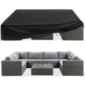 ESSORT Copertura per Mobili da Esterno Extra Large, Resistente e Impermeabile, Protezione per Tutte le Condizioni Atmosferiche da Pioggia, Neve e Raggi UV per Tavoli da Patio - Product Image 1