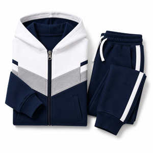 Conjunto de Sudadera con Capucha y Pantalones Deportivos de Dos Piezas con Logotipo Personalizado para Niños, Traje Deportivo para Niños y Niñas - Product Image 6