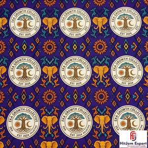 Tissu en coton sergé africain imprimé wax du Nigeria pour sacs de mode, fabricant de textiles sur mesure OEM ODM - Product Image 3
