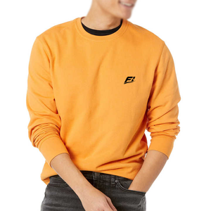 Men's Casual <b>Long</b> <b>Sleeve</b> Crew Neck Sweatshirt Soft Comfortable Pullover <b>Top</b> Custom Logo Wholesale Clothing Sweatshirt - Product Image 2