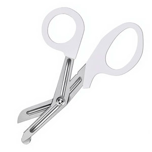 Ciseaux de traumatologie robustes de 7,5 pouces, ciseaux à pansements médicaux en acier inoxydable, pour les urgences, les secours, les premiers secours, les pompiers, les ambulanciers - Product Image 5