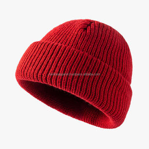 Nardon Appqarel diseño personalizado hombres alta calidad gris acrílico Unisex etiqueta Logo invierno esquí Skull Kint Beanie - Product Image 6