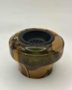 Madkhan arabe en bois de luxe premium avec support en résine pour oud, pour une aromathérapie apaisante à la maison et une décoration spirituelle enrichie pour le Ramadan - Product Image 5