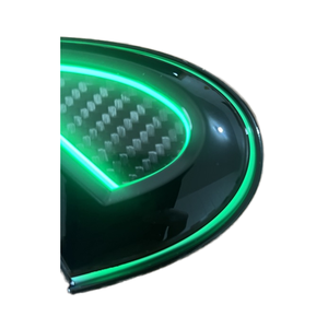 Para G37 Coupé 2008-2013 Emblema de Faro LED RGB Serie Flowing Fibra de Carbono Regular Nuevos Accesorios para Coche Parachoques de Estilo Regular - Product Image 3