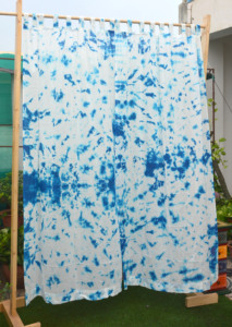 Cortina Moderna con Estampado Tie Dye, Cortina Decorativa de Algodón Estilo Boho para Ventana, Panel de Cortina para Hogar, Oficina, Dormitorio, Sala de Estar - Product Image 4