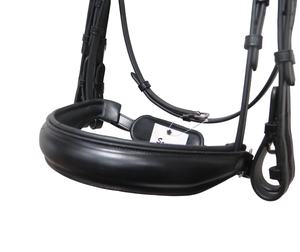 Brida de curva de caballo duradera de alta calidad y banda de Nariz de doma Lisa Producto de precio al por mayor popular - Product Image 3