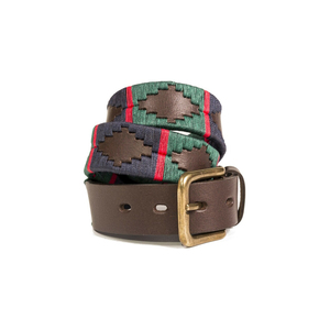 Cinturón de Cuero Marrón Bordado para Hombre y Mujer, Diseño Personalizado, Cinturones Deportivos para Montar a Caballo - Product Image 2