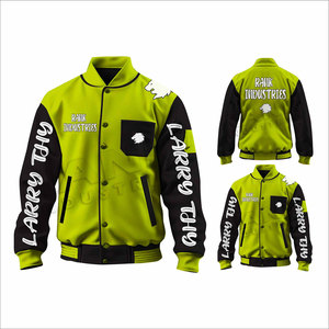 Chaqueta Letterman para Hombre con Diseño Personalizado al por Mayor, Chaqueta de Invierno Letterman para Hombre de Primera Calidad, Ropa Urbana - Product Image 6