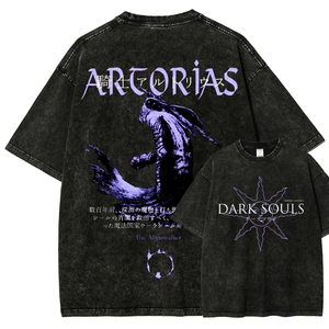 เสื้อยืดโอเวอร์ไซส์พิมพ์ลายกราฟิกปลาญี่ปุ่นด้านหลังแบบพรีเมียมสั่งทำพิเศษจากผู้ผลิตผ้าฝ้าย - Product Image 5