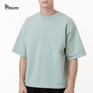 Camiseta Informal Lisa de Manga Corta para Verano, 100% Algodón Suave de 230g, Cuello Redondo, para Hombre y Mujer - Product Image 6