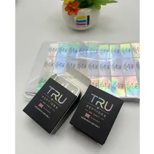 ฉลากขวดยาแบบกันน้ำชนิดด้าน BOPP พร้อมปั๊มฟอยล์ทอง UV สำหรับยาหยอดตาและบรรจุภัณฑ์ของเหลว - Product Image 6