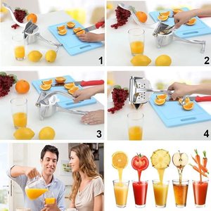 High Quality SKI Brand Customized Logo Eco-Friendly Aluminum Alloy Metal Manual Portable Hand Press Extractor Fruit Vegetable - Product Image 6