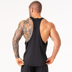 Chaleco Deportivo Elite Training Gym, Spandex, Algodón Elástico, Secado Rápido, Sin Mangas, Fabricante OEM, Marca Privada - Product Image 2