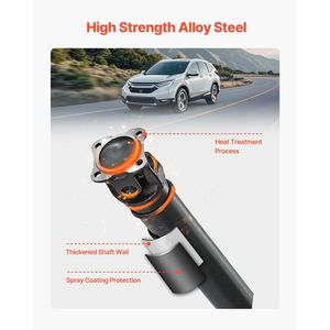 Albero di trasmissione posteriore compatibile per Honda CR-V 2.0L L4 4WD (1997-2001), lunghezza 83.0"-84.1" # 936-003 - Product Image 6
