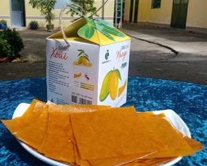 Pastel de Mango Premium Hecho con Mango Tropical Fresco, Sabor Dulce Natural, Bocadillo Suave y Delicioso - Product Image 2