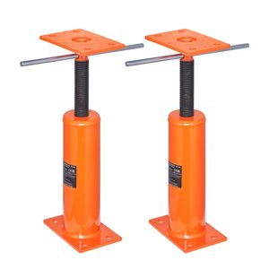 Set di 2 Martinetti Idraulici da Pavimento, Altezza 12-16 Pollici, Capacità Massima 9700 Libbre per Unità, Trave di Supporto Regolabile 3T - Product Image 5
