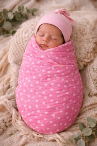 100% Bamboo Baby Swaddle Blanket Customizable Unisex Newborn <b>Wrap</b> Ultra Soft Breathable Lightweight Infant Swaddle - Product Image 3