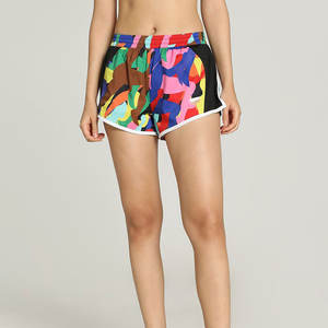 Shorts de plage respirants taille haute pour femme, style streetwear, 100 % coton, écologiques, séchage rapide, personnalisables, nouvelle collection, meilleure vente 2026 - Product Image 1