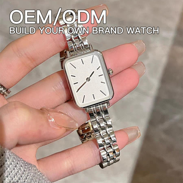 Factory Stock Luxury Womens Watch Design Ladi Square Watch Woman Miss Fox Watch for Women