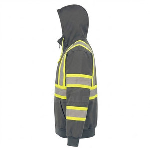 Hot Supplier SCALER SPORTSWEAR Industrial Safety Reflective Hoodies ANSI Class 3 <b>Waterproof</b> High Visibility Outdoor Training - Product Image 3