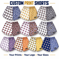 Shorts décontractés pour enfants personnalisés, shorts d'été à séchage rapide, taille haute, imprimé léopard, shorts pour filles