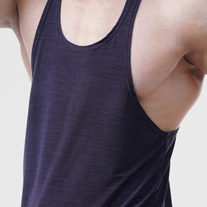 Débardeur Homme Sans Couture Côtelé Uni Personnalisé pour Sport et Fitness – Écologique, Séchage Rapide, Respirant - Product Image 5