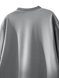 New Arrival High Quality 100% Cotton Jersey Knitted Eco-Friendly Breathable Solid O-Neck Regular Fit Men's T Shirt Short Sleeve - Product Image 5